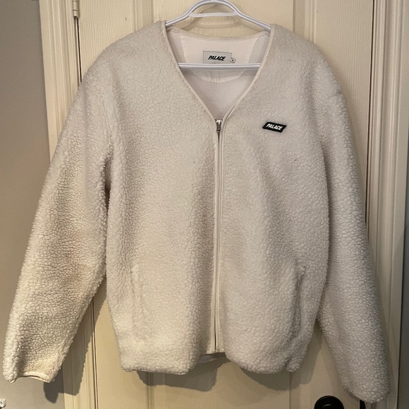 PALACE Shearling Cardigan - Picture 1 of 5